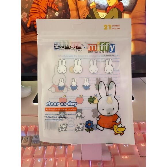 The Creme Shop x Miffy Clear As Day Hydrocolloid Acne Blemish Pimple Patches 21 - Picture 13 of 14